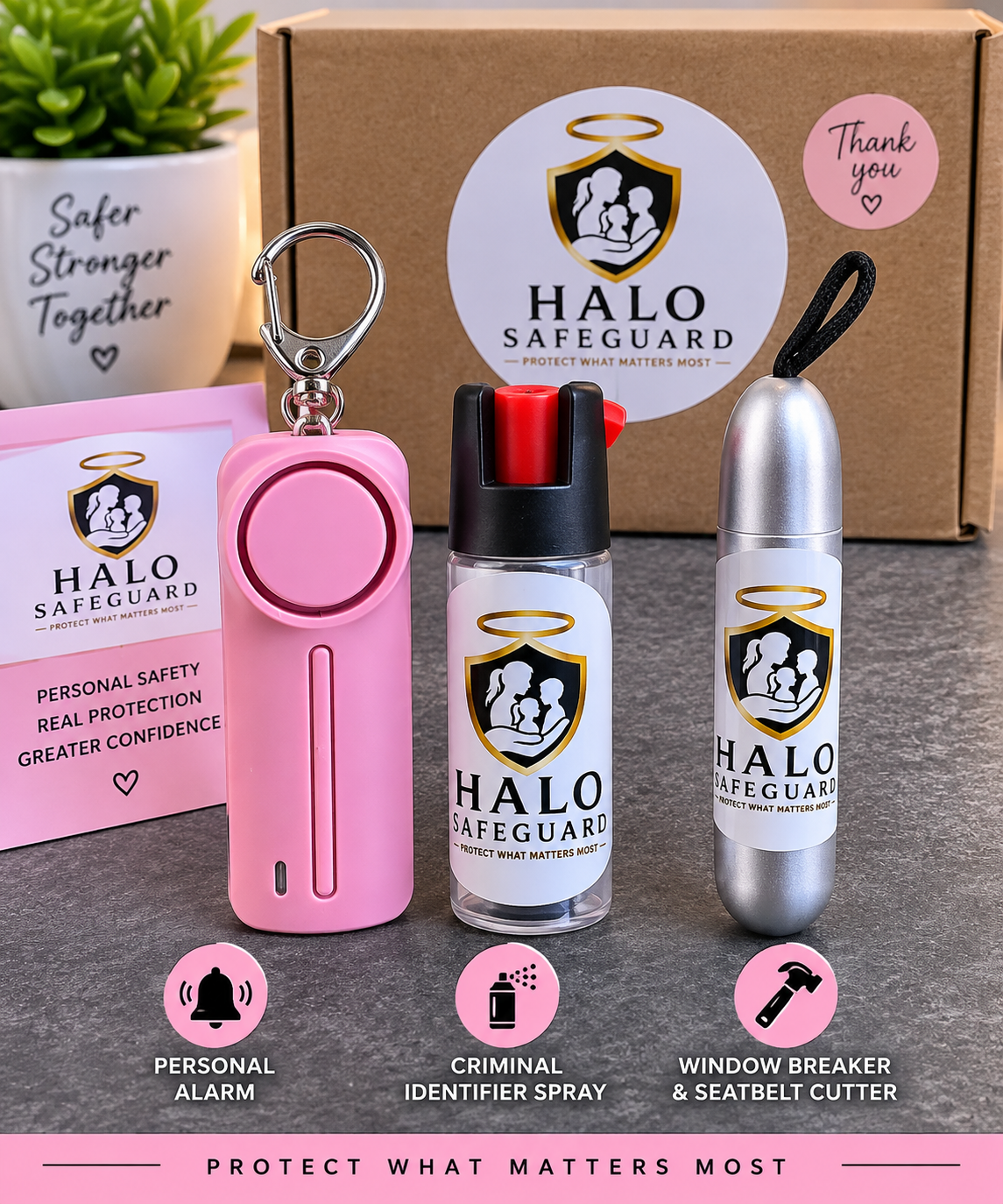 Halo Safeguard Complete Safety Kit – 3 Piece