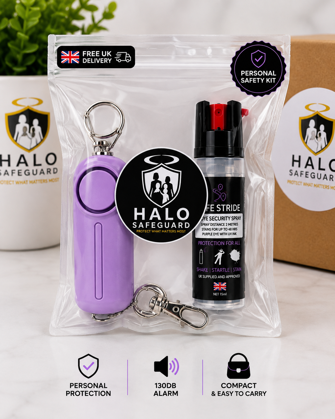 Halo Safeguard Personal Safety Kit
