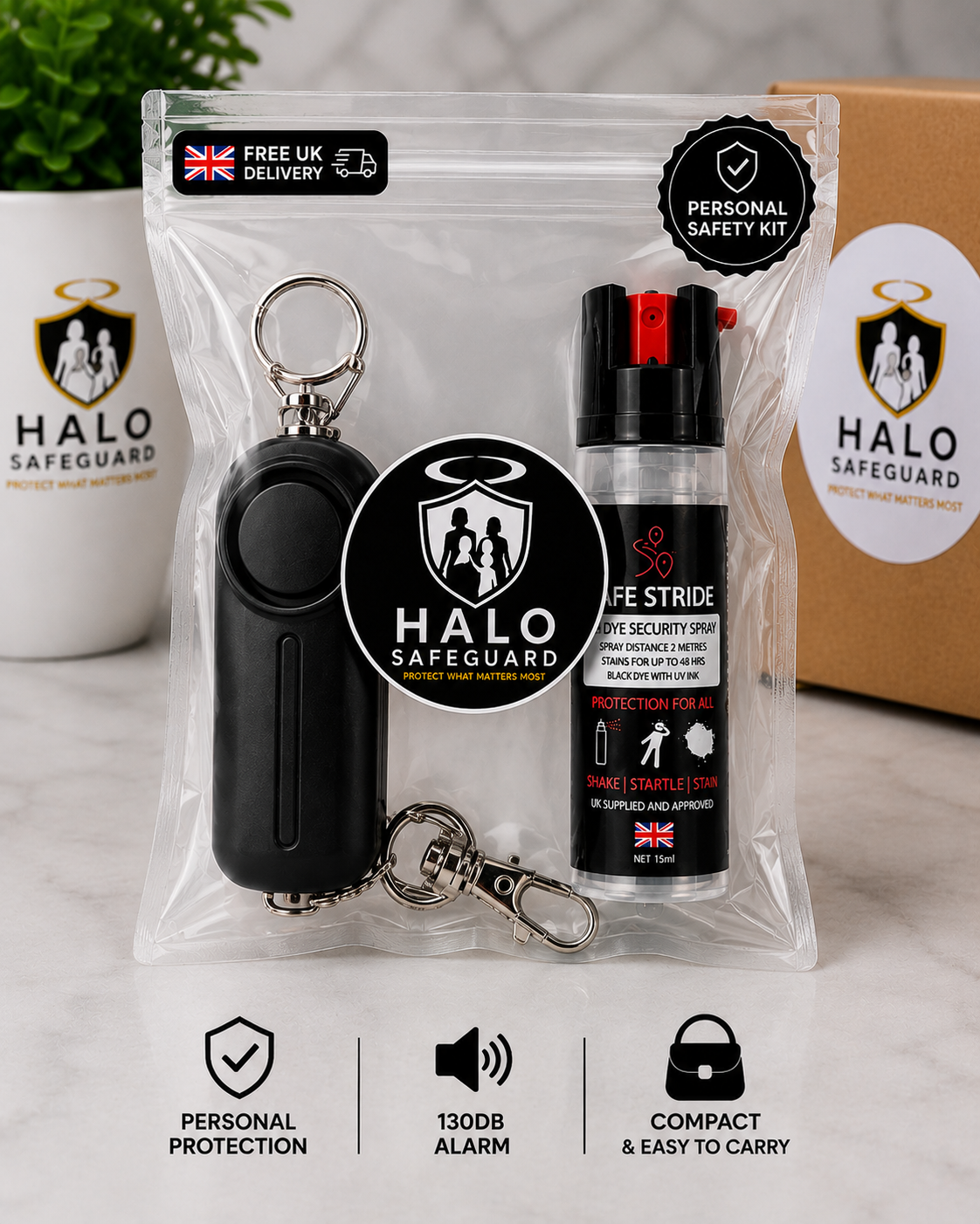 Halo Safeguard Personal Safety Kit