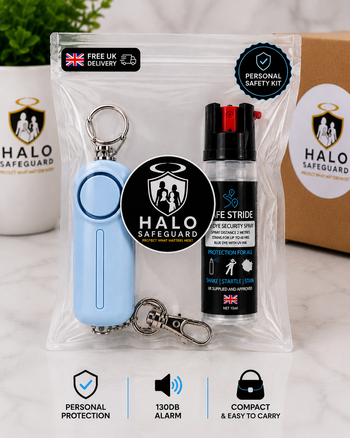 Halo Safeguard Personal Safety Kit